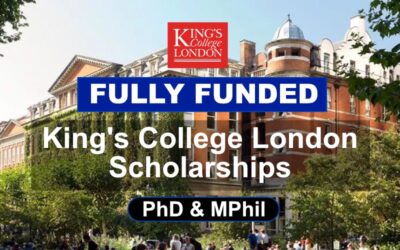 Kings College London Scholarship in the UK 2021-22 | Fully Funded