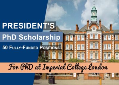 President’s PhD Scholarships at Imperial College London