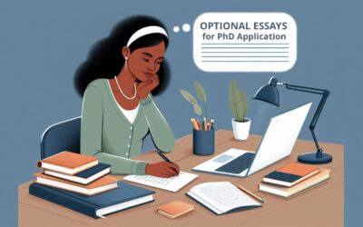 Optional Essays for PhD Application: When & How to Write Them