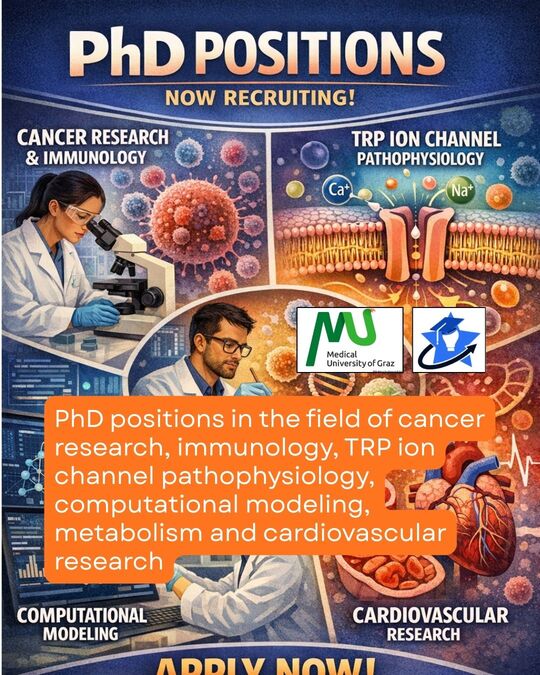 Graz vienna (1) PHD POSITION AT MEDICAL UNIVERSITY OF GRAZ