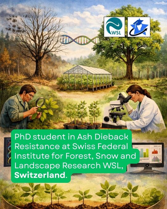 ash dieback (2) PHD POSITION IN BOTANY