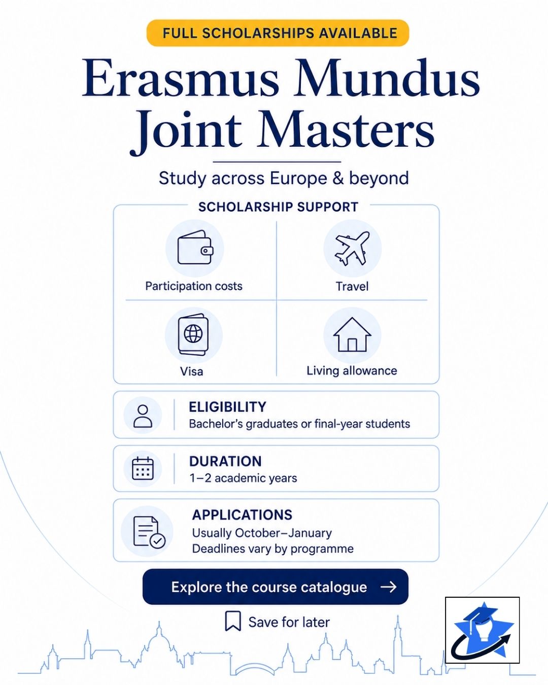 95_Erasmus Mundus Scholarship Erasmus Mundus Masters Scholarship